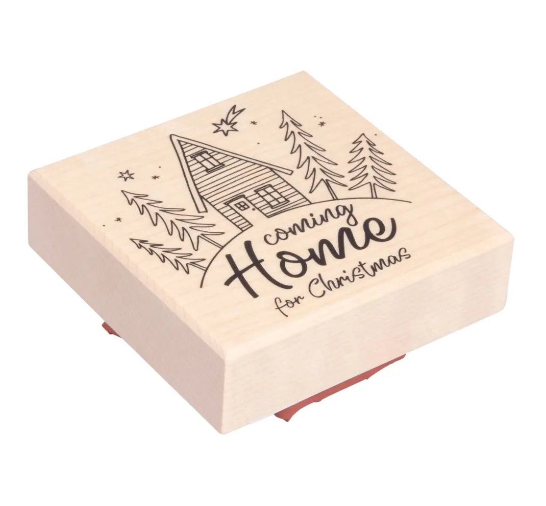 Butterer Scrapbooking|Kartengestaltung>Stempel "Coming Home for Christmas"
