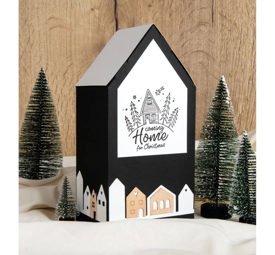 Butterer Scrapbooking|Kartengestaltung>Stempel "Coming Home for Christmas"