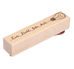 Butterer Scrapbooking|Kartengestaltung>Stempel "Ein Licht für dich"