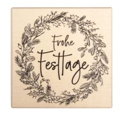Butterer Stempel & Zubehör|Kartengestaltung>Stempel "Frohe Festtage"