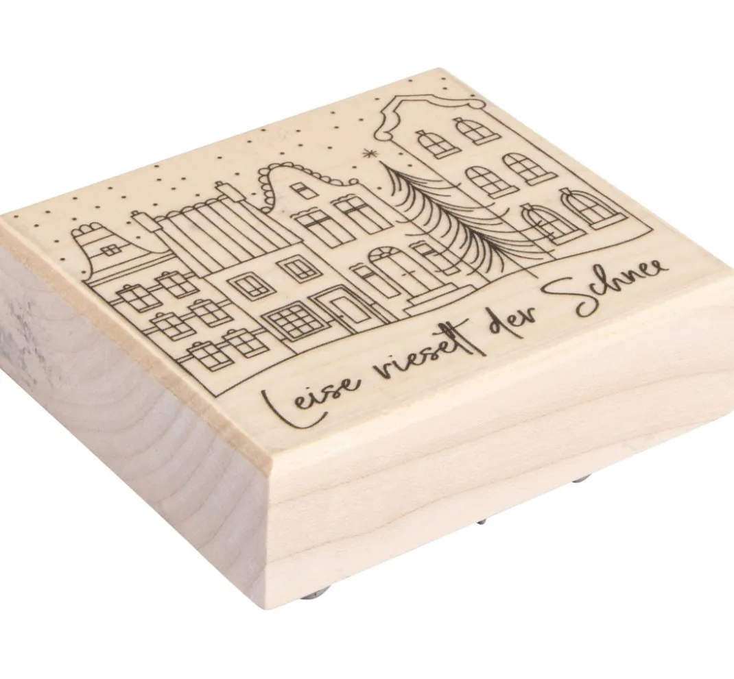 Butterer Stempel & Zubehör|Scrapbooking>Stempel "Leise rieselt der Schnee"