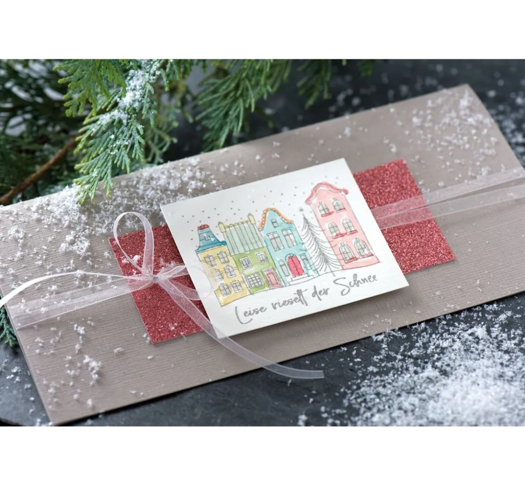 Butterer Stempel & Zubehör|Scrapbooking>Stempel "Leise rieselt der Schnee"
