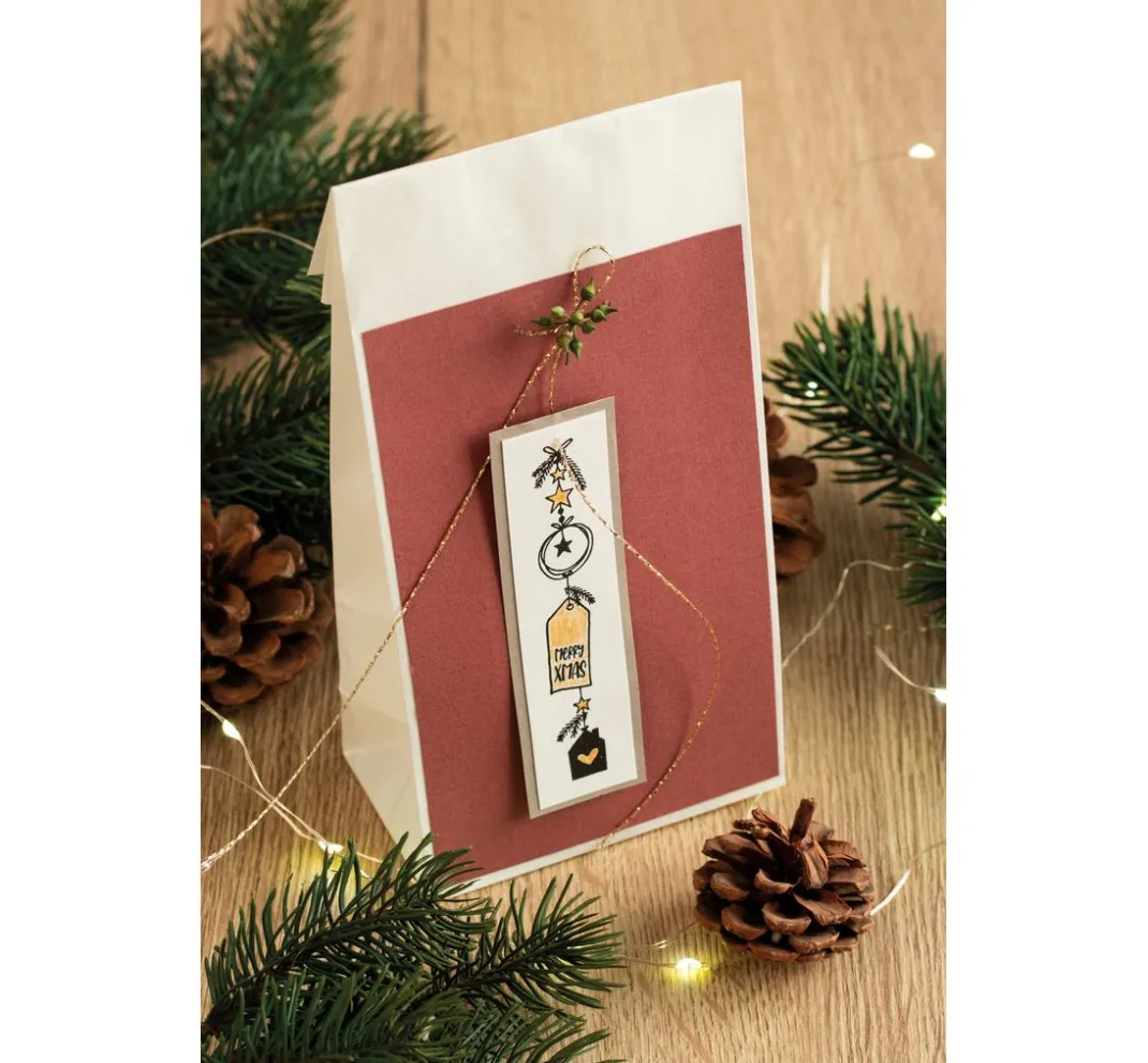 Butterer Scrapbooking|Kartengestaltung>Stempel "Merry Xmas"