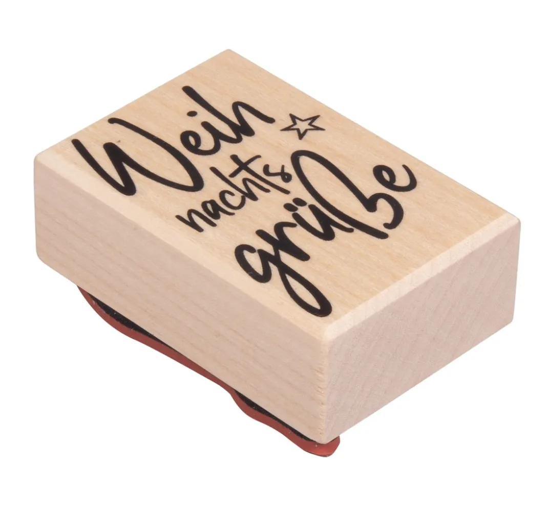 Butterer Scrapbooking|Kartengestaltung>Stempel "Weihnachtsgrüße"