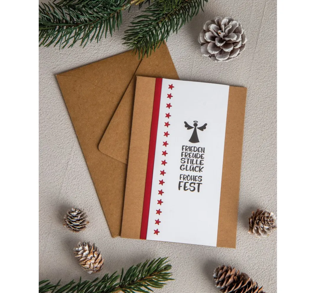 Butterer Scrapbooking|Kartengestaltung>Stempel "Weihnachtsengel"