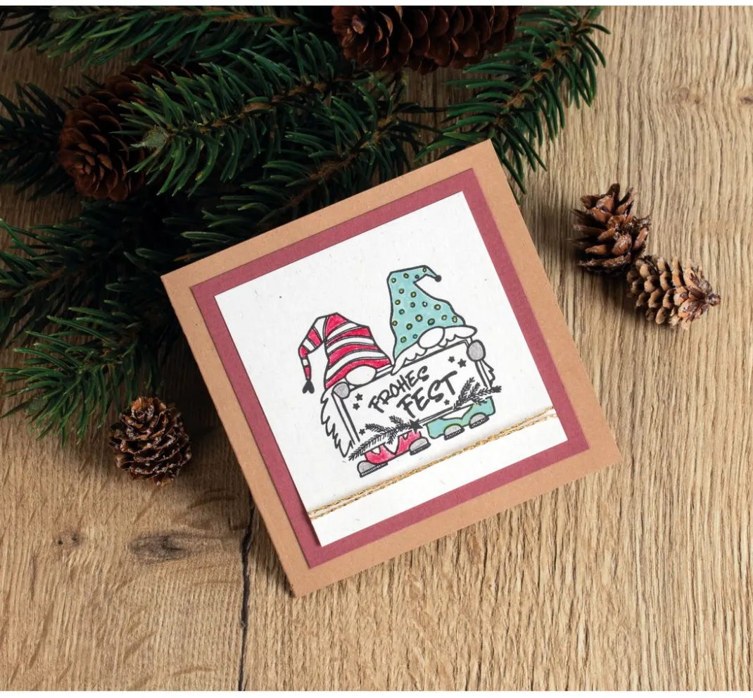 Butterer Stempel & Zubehör|Scrapbooking>Stempel "Wichtelgrüße"