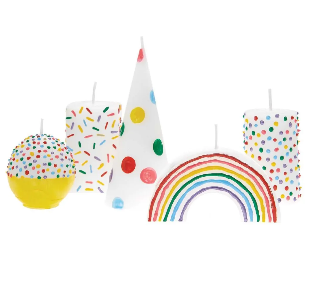Rico Design Kerzen Gestalten>Candle Liner Set "Rainbow"