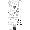 Rayher Stempel & Zubehör|Kartengestaltung>Clear Stamps "Botanical"