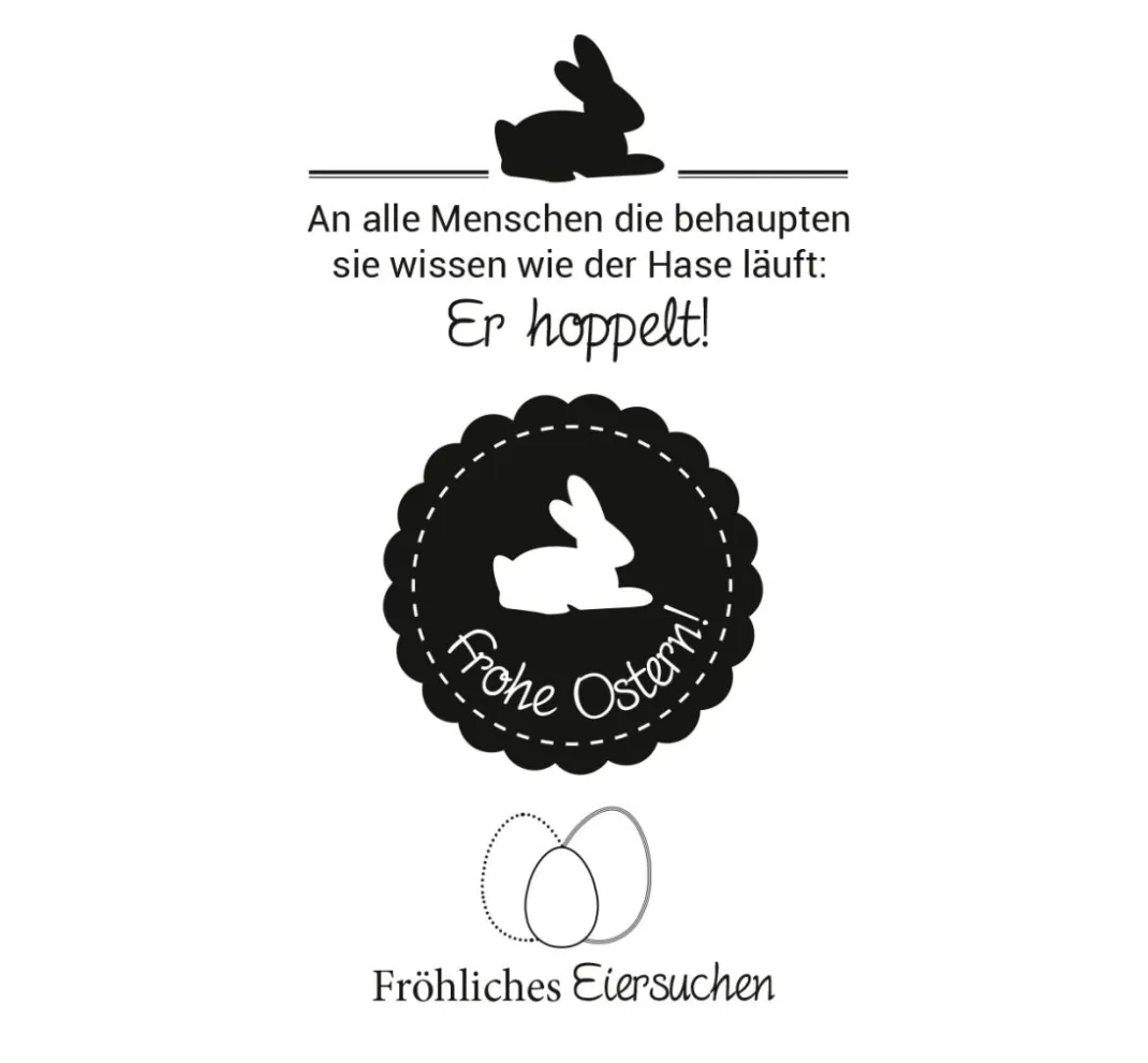 efco Stempel & Zubehör|Kartengestaltung>Clear Stamps "Der Hase hoppelt"