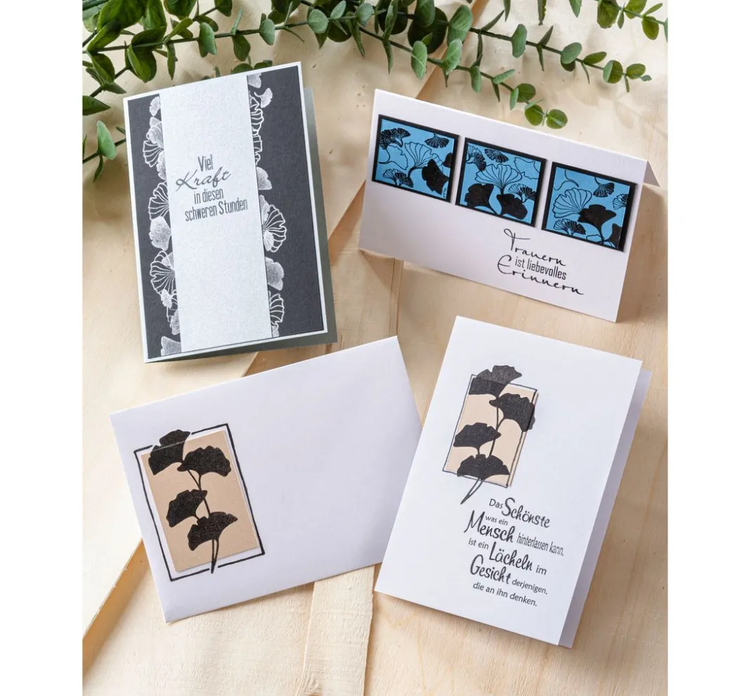 efco Stempel & Zubehör|Kartengestaltung>Clear Stamps "Ginkgo"