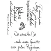 efco Stempel & Zubehör|Kartengestaltung>Clear Stempel-Set "Wir wünschen Dir"