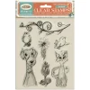 Stamperia Stempel & Zubehör|Kartengestaltung>Clear-Stamps "Furry Friends"