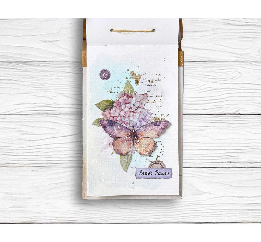Stamperia Scrapbooking|Kartengestaltung>Clear-Stamps "Quiet Days"