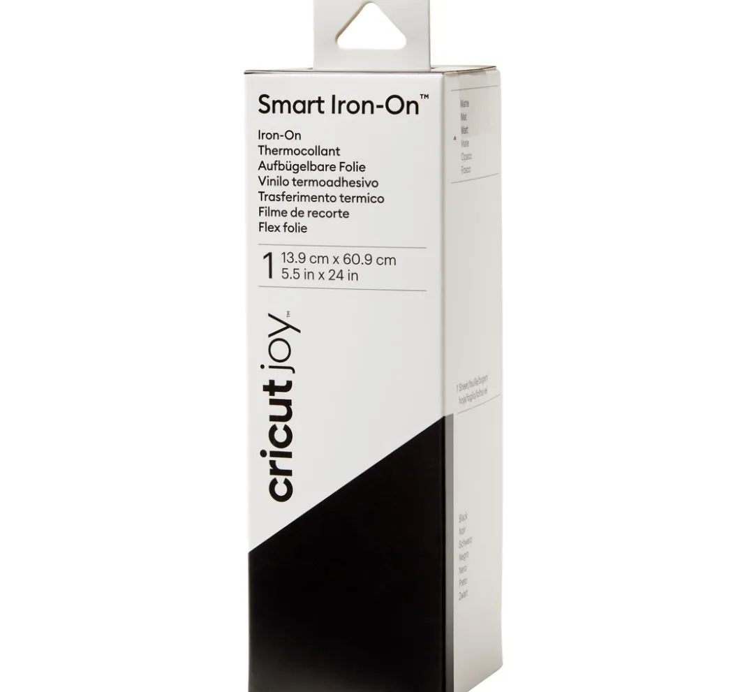 Cricut Plotten|Plotter>Joy Aufbügelfolie "Smart Iron-On", 13,9 x 60,9 cm