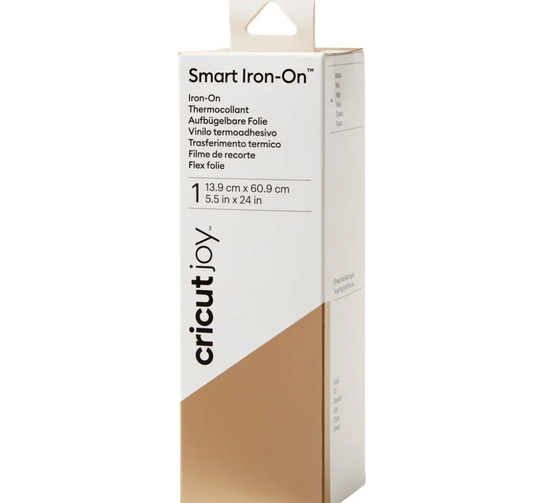 Cricut Plotten|Plotter>Joy Aufbügelfolie "Smart Iron-On", 13,9 x 60,9 cm