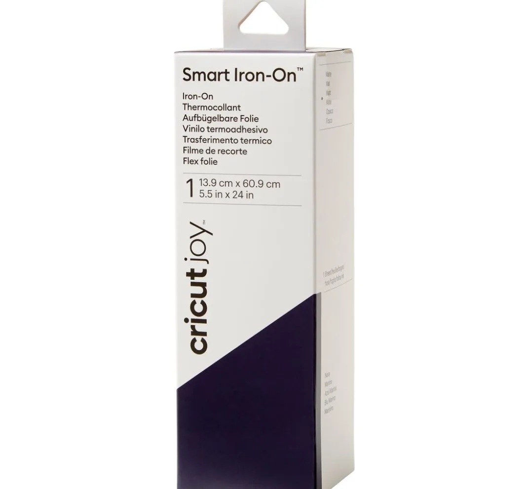 Cricut Plotten|Plotter>Joy Aufbügelfolie "Smart Iron-On", 13,9 x 60,9 cm