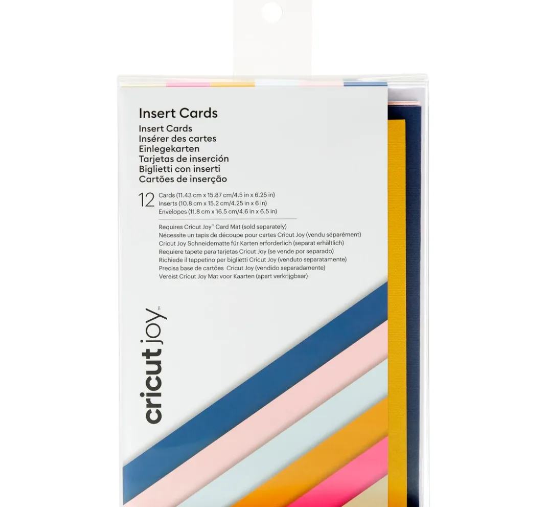 Cricut Karten & Umschläge|Plotten>Joy Doppelkarten mit Einleger & Umschlägen "Insert Cards", 11,43 x 15,87