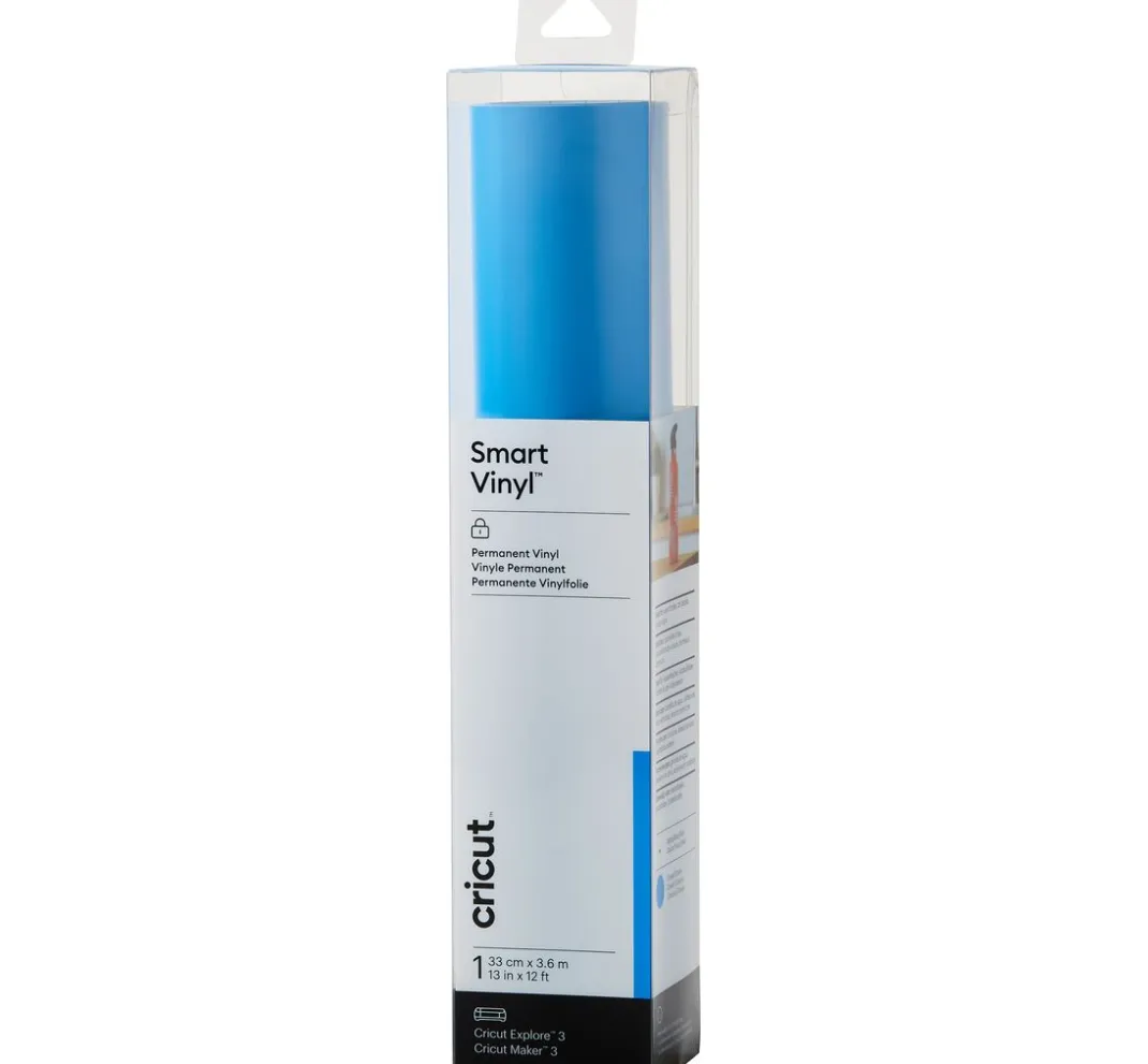 Cricut Plotten|Plotter>Selbstklebende Vinylfolie "Smart Vinyl - Permanent", 33 x 360 cm
