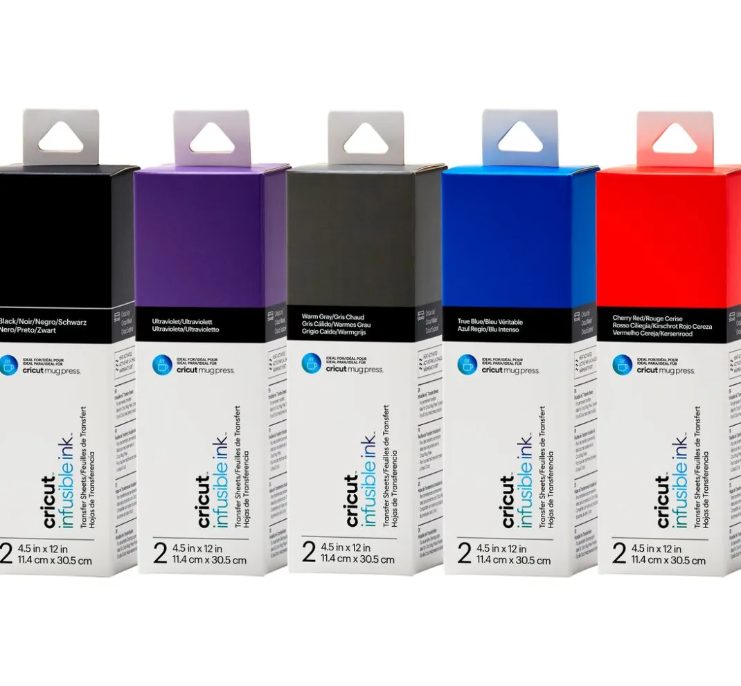 Cricut Plotten|Plotter>Uni Transferbogen "Infusible Ink", 11,4 x 30,5 cm