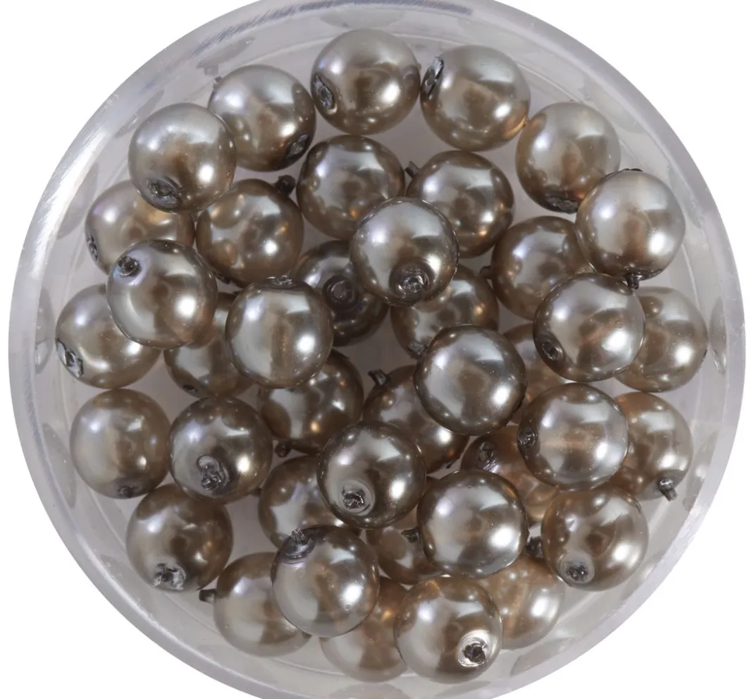 PRACHT Glasperlen|Perlensterne>Crystal Renaissance Glaswachsperle, 6mm, 40 Stück