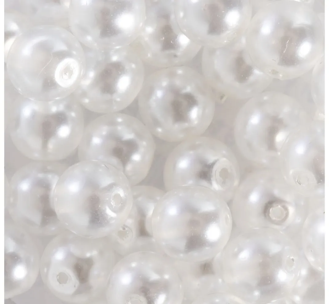 PRACHT Glasperlen|Perlensterne>Crystal Renaissance Glaswachsperle, 6mm, 40 Stück