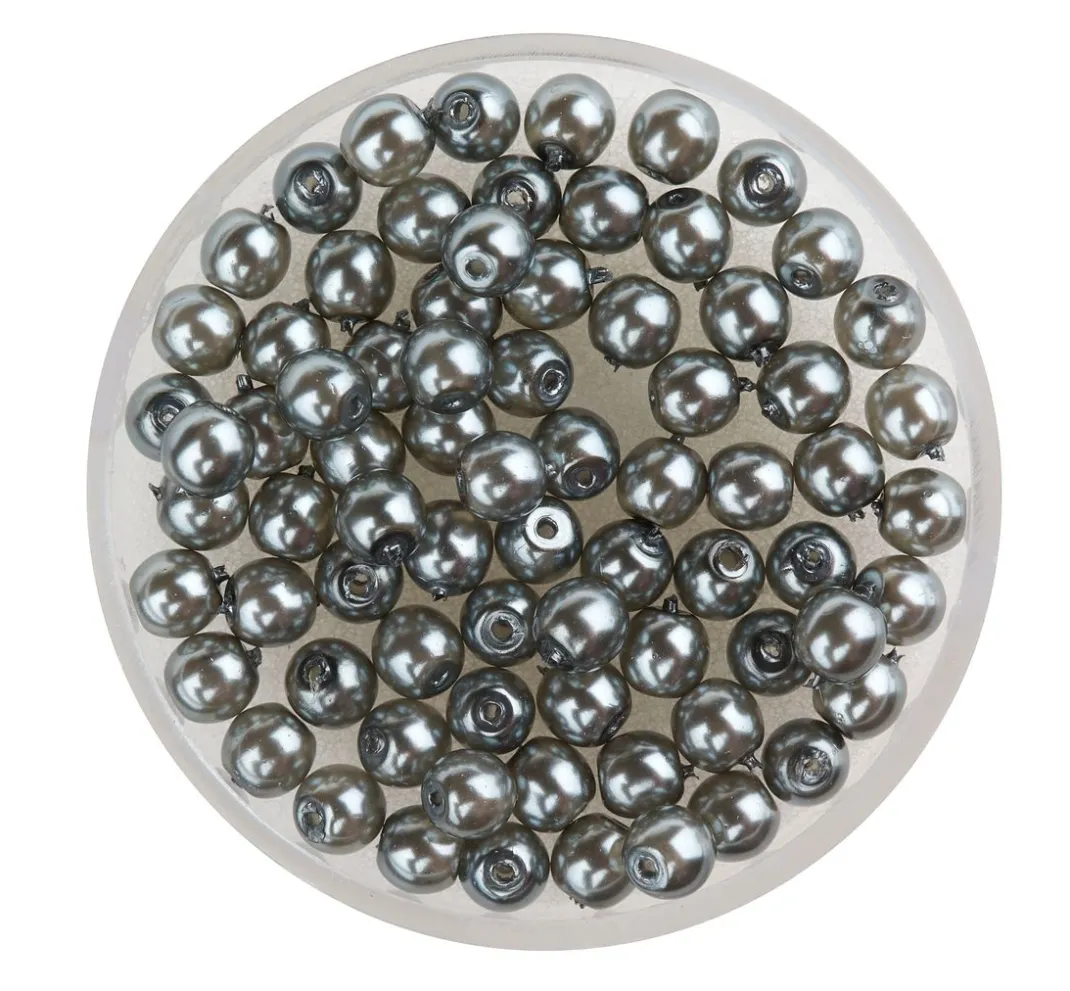 PRACHT Perlensterne|Glasperlen>Crystal Renaissance Glaswachsperle, 4mm, 75 Stück