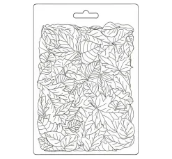 Stamperia Weiteres|Modellieren>3D Texturmatte "Woodland - Leaves pattern"