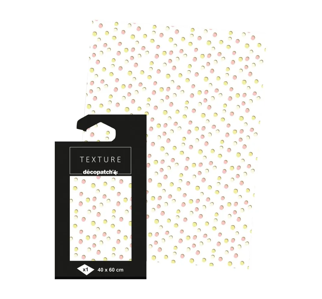 décopatch Décopatch|Décopatch-Papier>Hot-Foil Papier "Flying Drops"