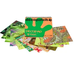 décopatch Décopatch-Papier|Décopatch>Papierblock "Decopad Green"