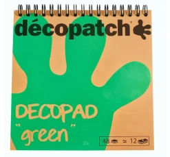 décopatch Décopatch-Papier|Décopatch>Papierblock "Decopad Green"