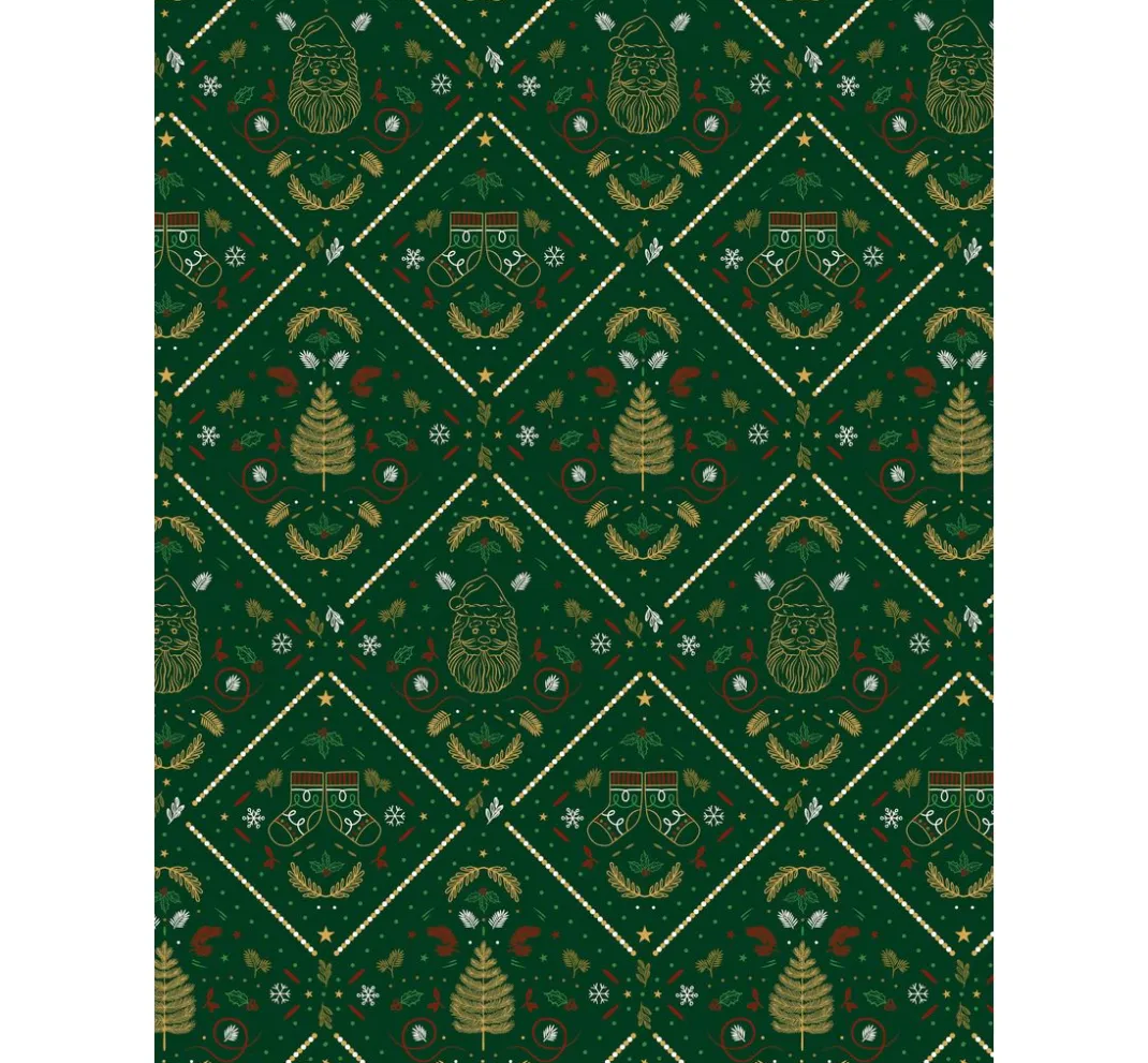 décopatch Décopatch>Pocket Hot-Foil Collection Mix and Patch "Vintage Weihnachten"