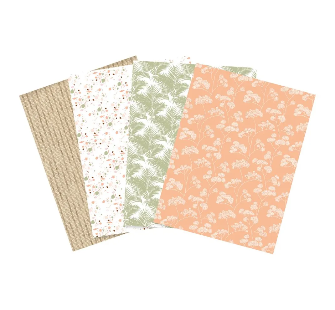 décopatch Décopatch-Papier|Décopatch>Pocket Hot-Foil Collection Mix and Patch "Terra"