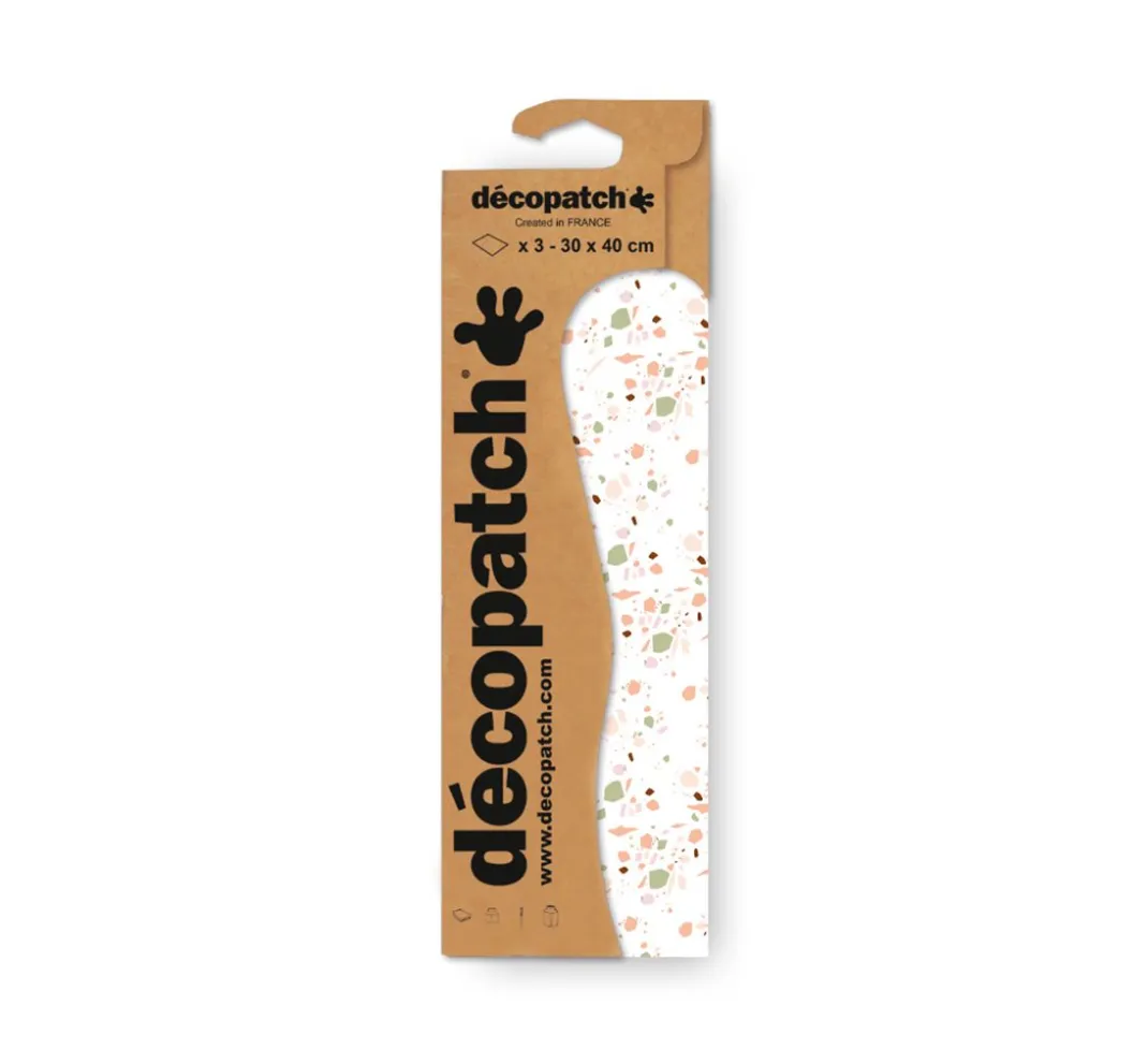 décopatch Décopatch-Papier|Décopatch>-Papier "Mosaiksteine", 3 Stück