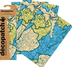 décopatch Décopatch-Papier|Décopatch>-Papier "Weltkarte"