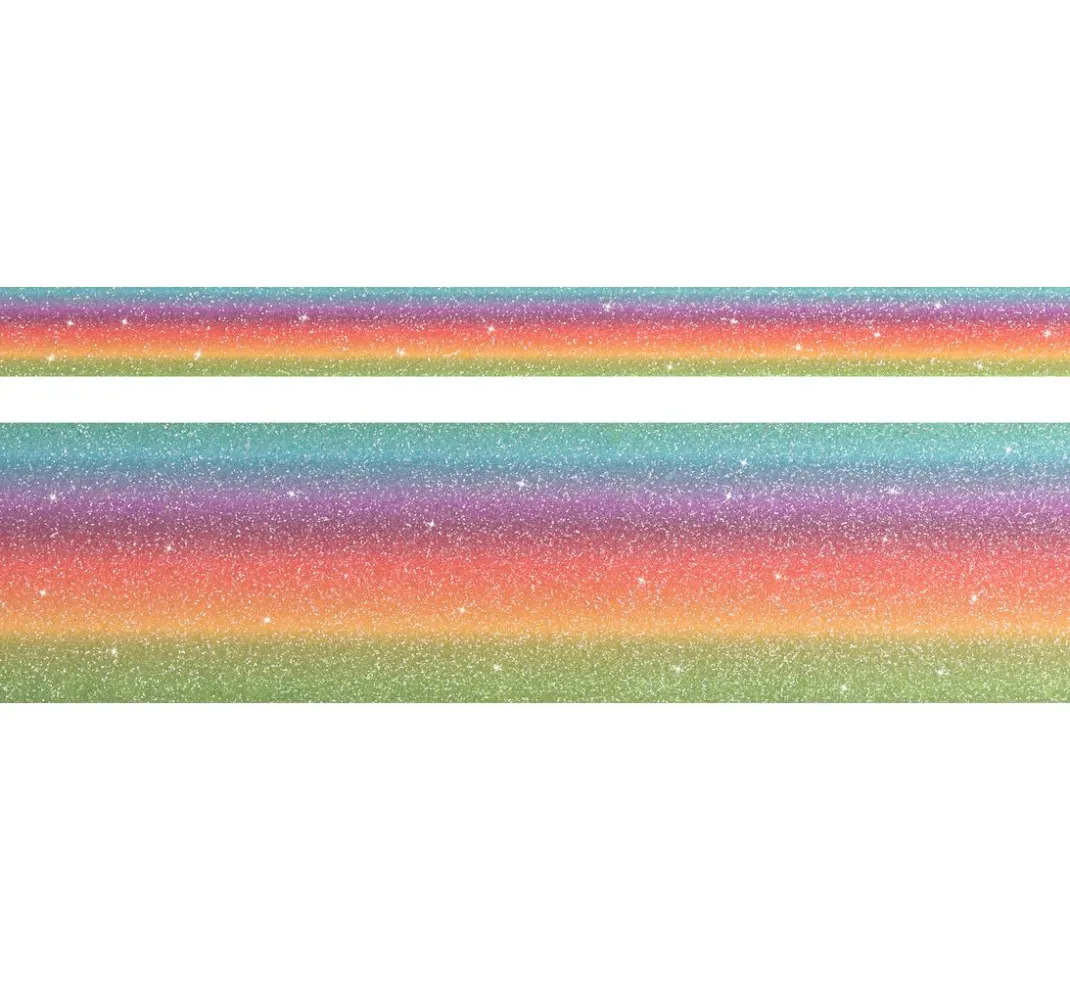 Heyda Masking Tape|Sticker & Klebebänder>Deko Tapes "Pastell Rainbow Glitter"