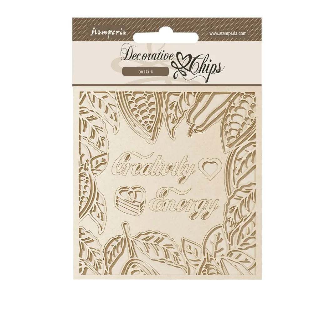 Stamperia Dekoelemente|Kartengestaltung>Deko-Elemente "Creativity Energy"