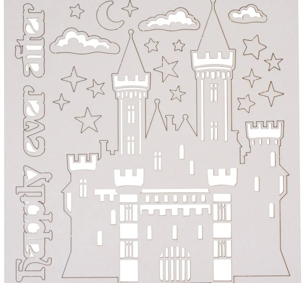 Stamperia Dekoelemente|Kartengestaltung>Deko-Elemente "Happily ever after"