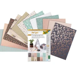 folia Spezialpapier & -Karton|Farb- & Motivblöcke>Designpapierblock "Hot Foil"