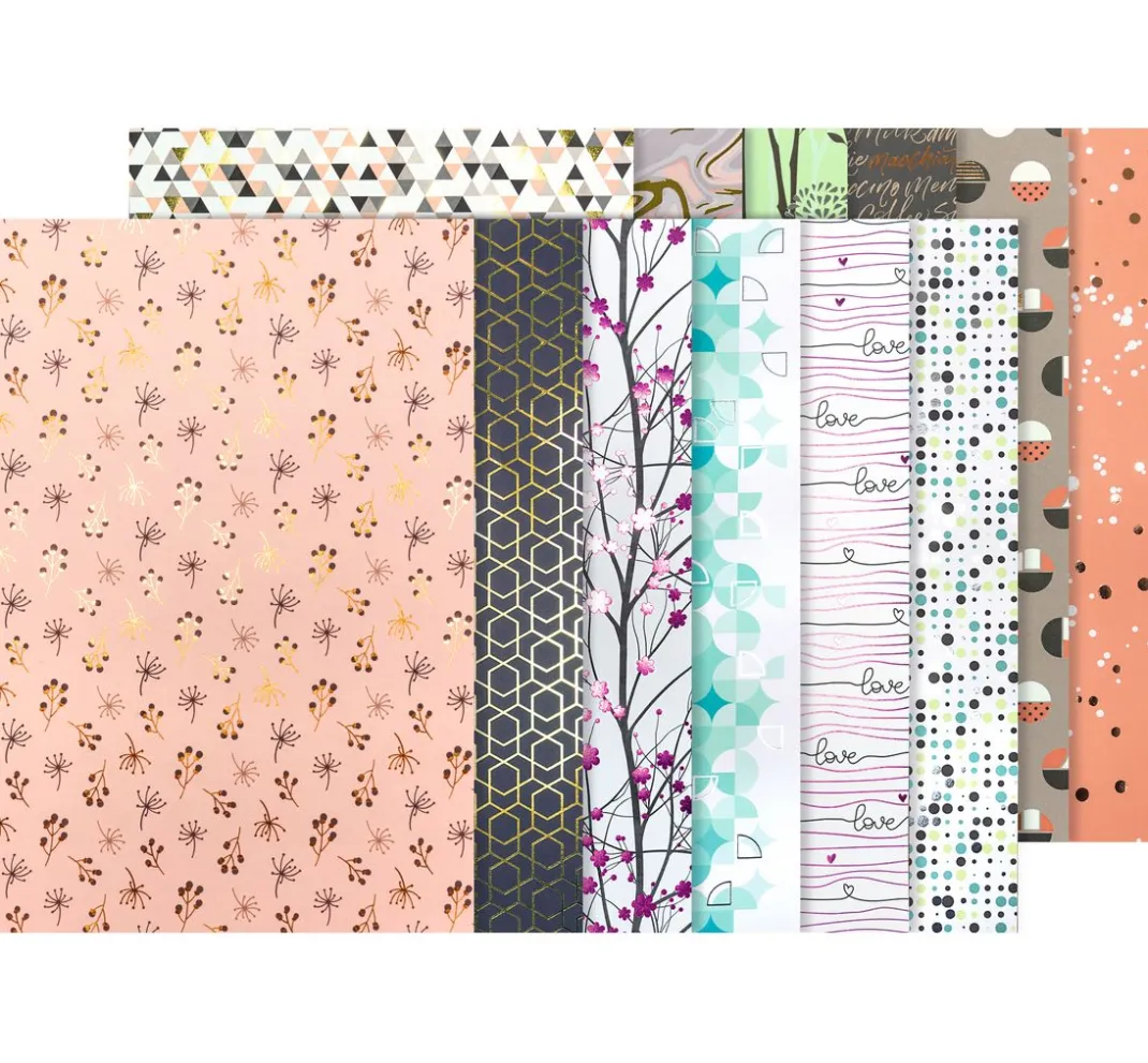 folia Spezialpapier & -Karton|Farb- & Motivblöcke>Designpapierblock "Style"