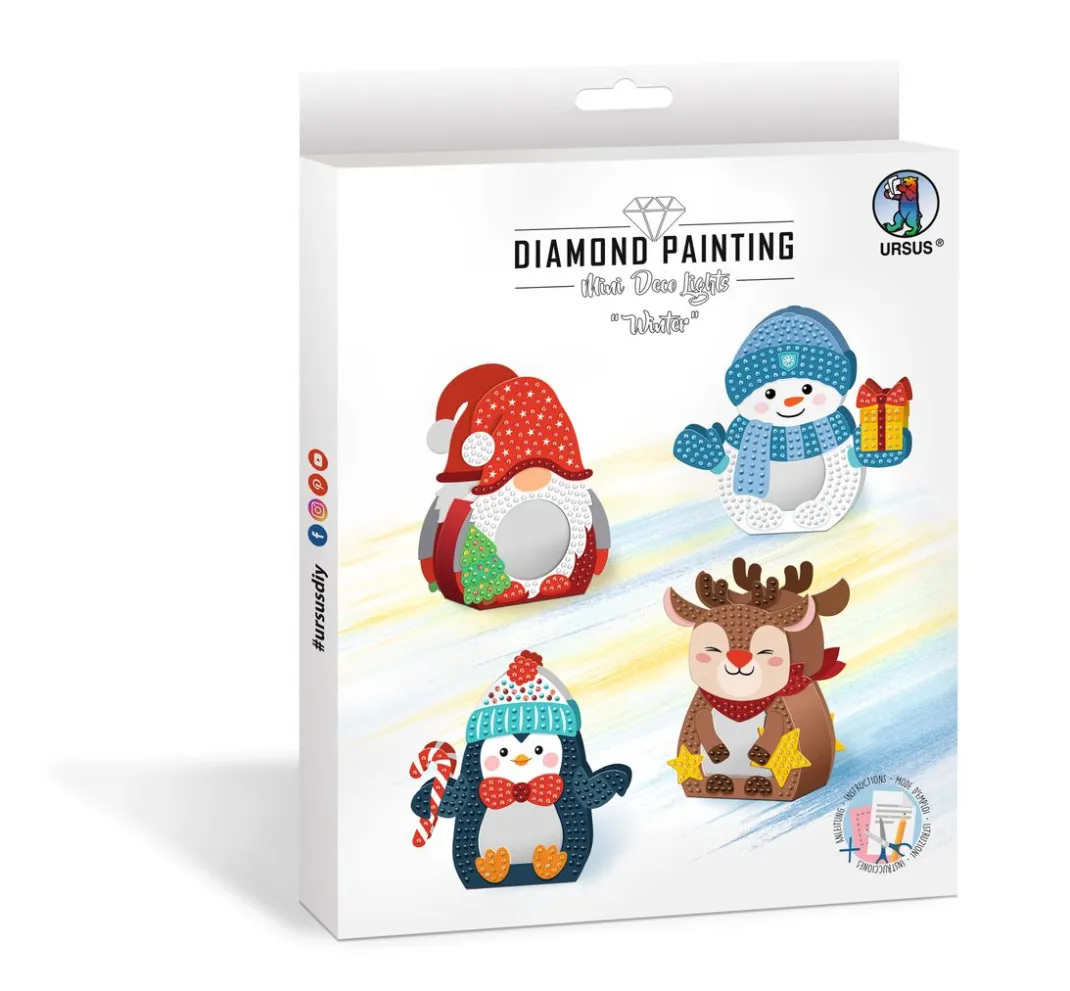 URSUS Diamond Karten & -Sticker|Diamond Painting>Diamond Deko Lichter