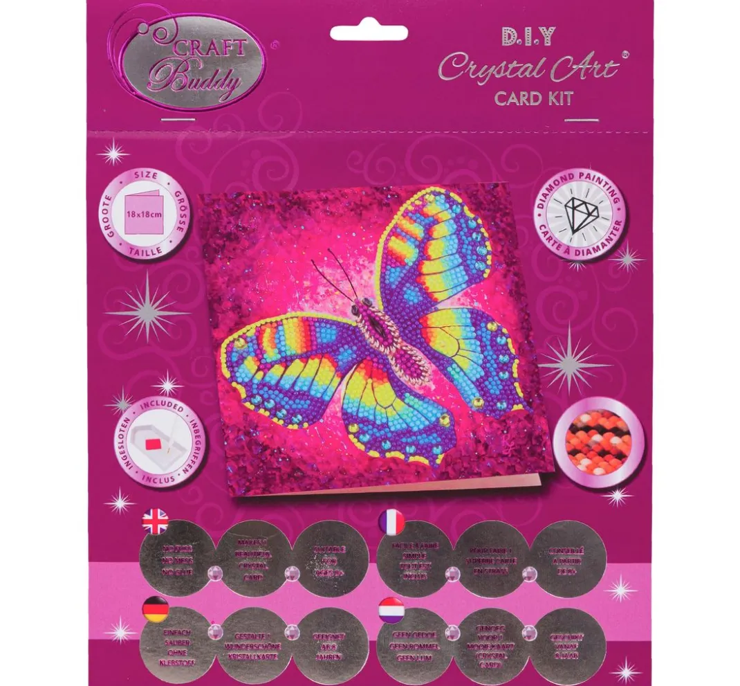 Craft Buddy Diamond Painting>Diamond Painting "Crystal Art Card"