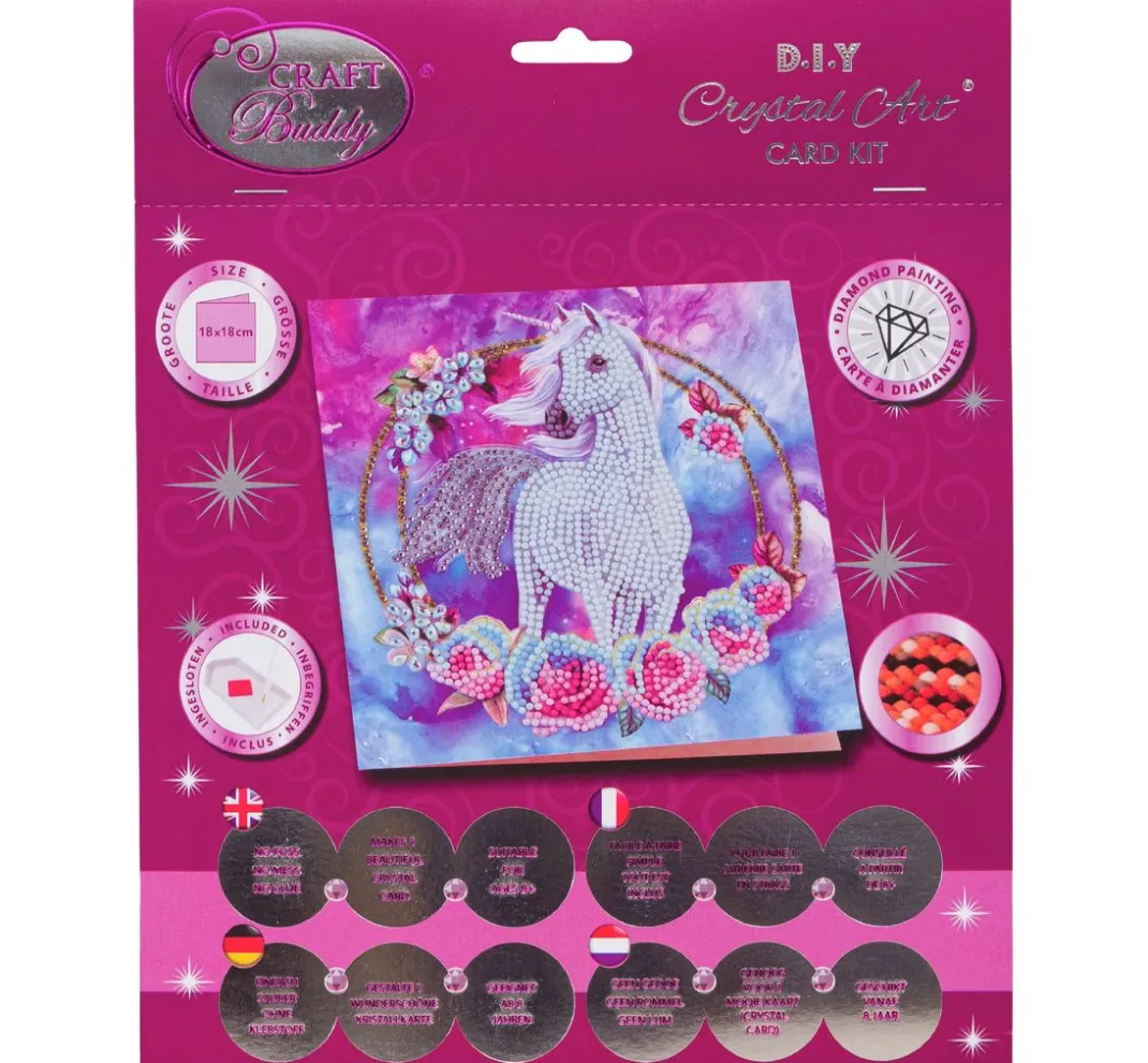 Craft Buddy Diamond Painting>Diamond Painting "Crystal Art Card"