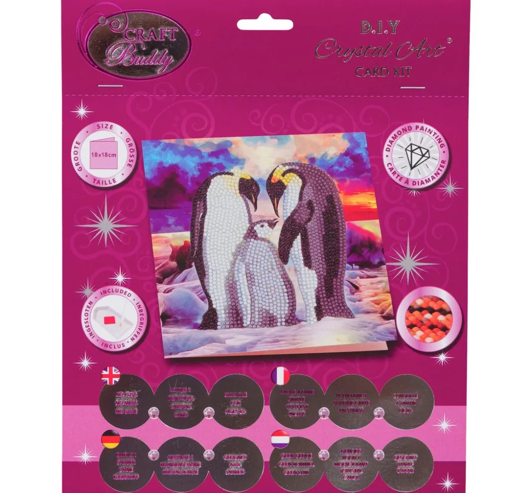 Craft Buddy Diamond Painting>Diamond Painting "Crystal Art Card"