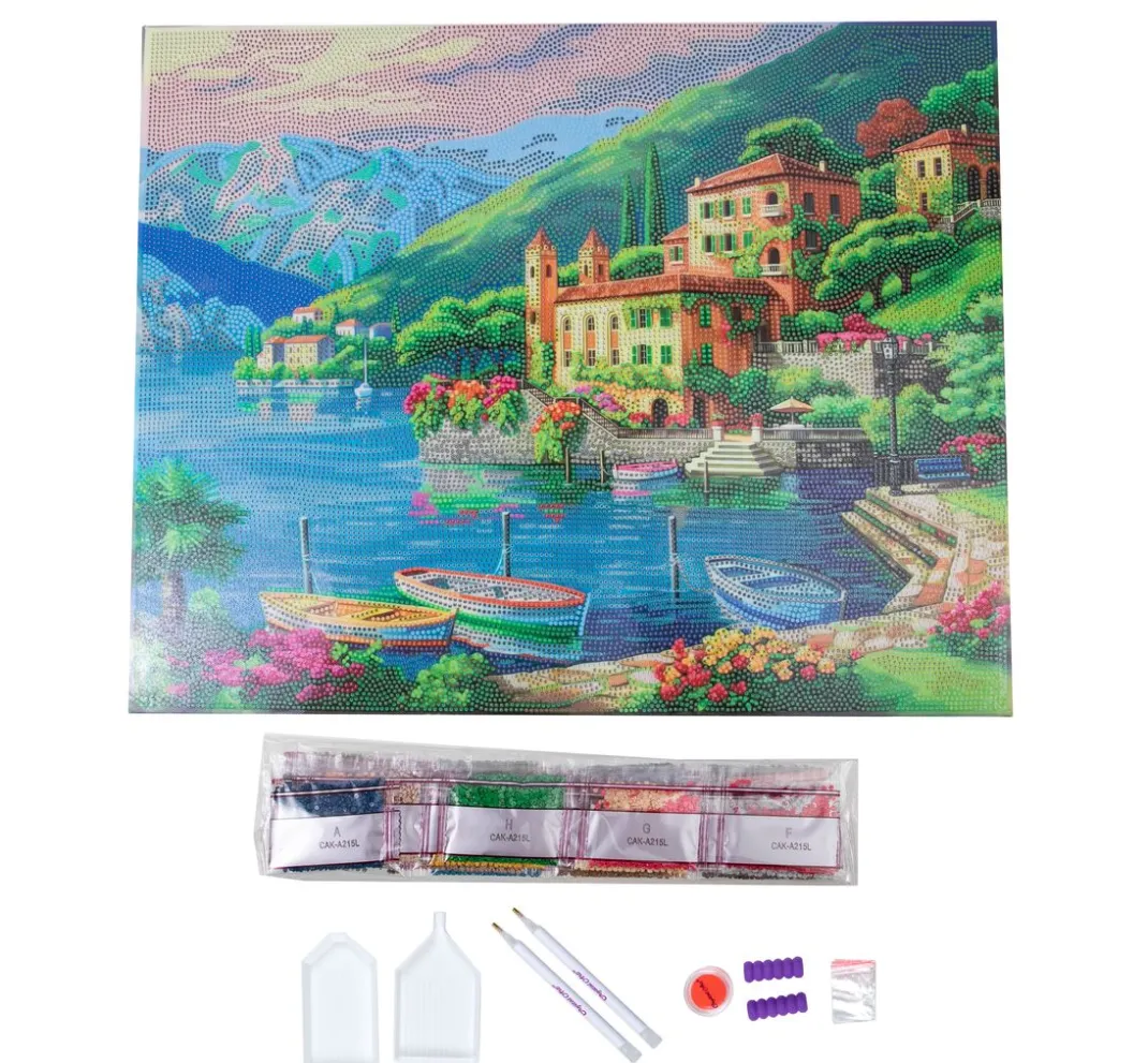 Craft Buddy Diamond Painting>Diamond Painting "Crystal Art Kit", 40 x 50 cm