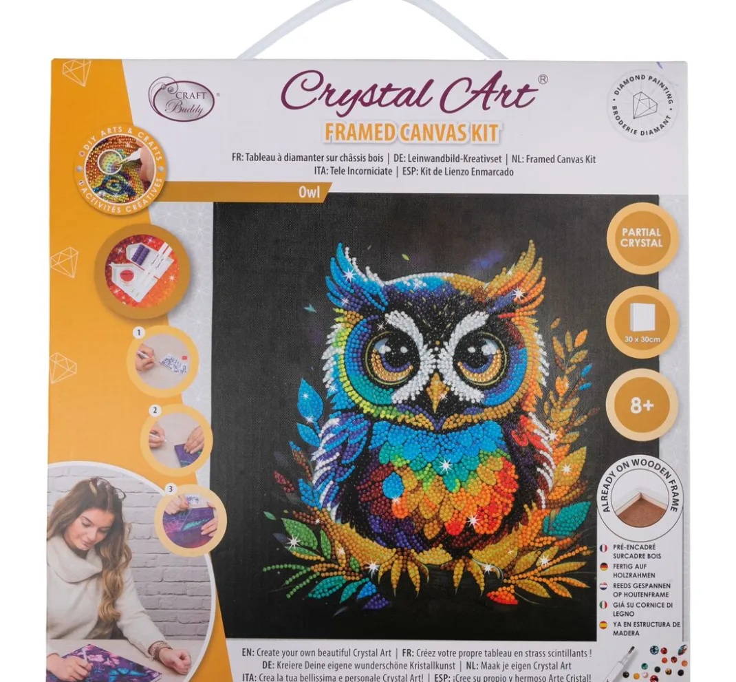 Craft Buddy Diamond Painting>Diamond Painting "Crystal Art Kit", 30 x 30 cm