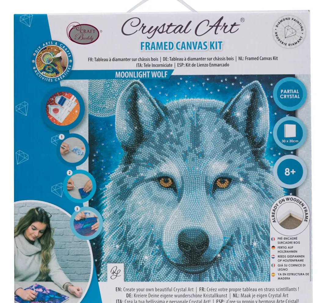 Craft Buddy Diamond Painting>Diamond Painting "Crystal Art Kit", 30 x 30 cm