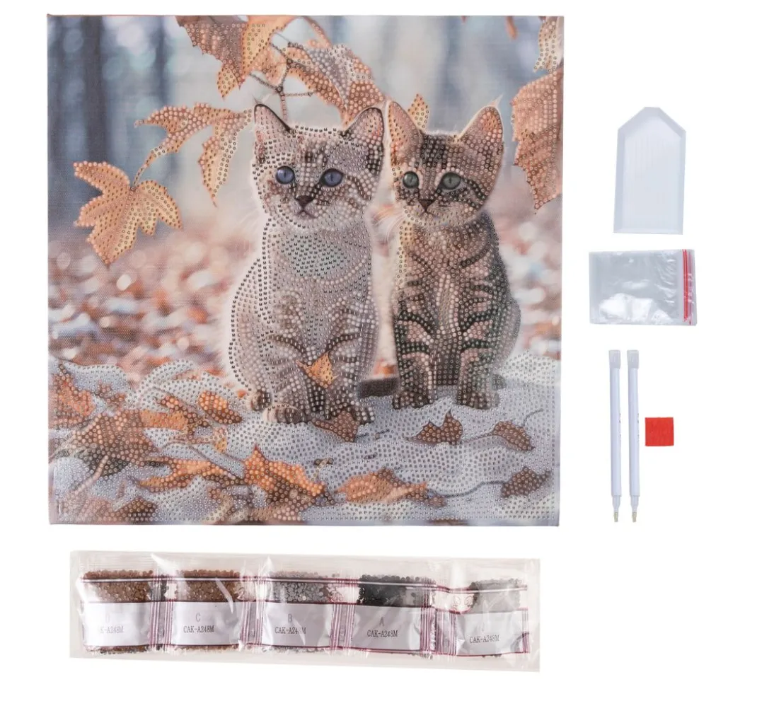 Craft Buddy Diamond Painting>Diamond Painting "Crystal Art Kit", 30 x 30 cm