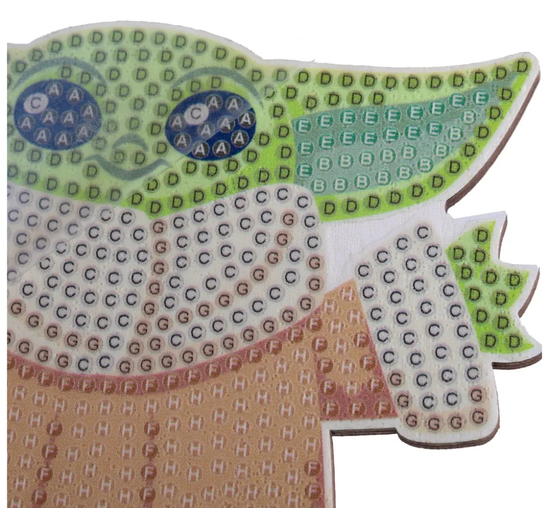 Craft Buddy Diamond Painting|Bastelsets>Diamond Painting "Crystal Art Buddy", 11 x 8 cm