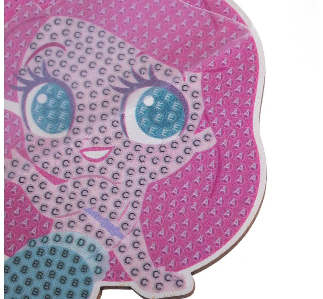 Craft Buddy Diamond Painting|Bastelsets>Diamond Painting "Crystal Art Buddy", 11 x 8 cm
