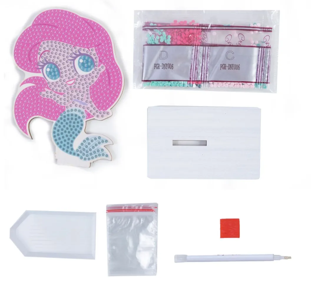 Craft Buddy Diamond Painting|Bastelsets>Diamond Painting "Crystal Art Buddy", 11 x 8 cm